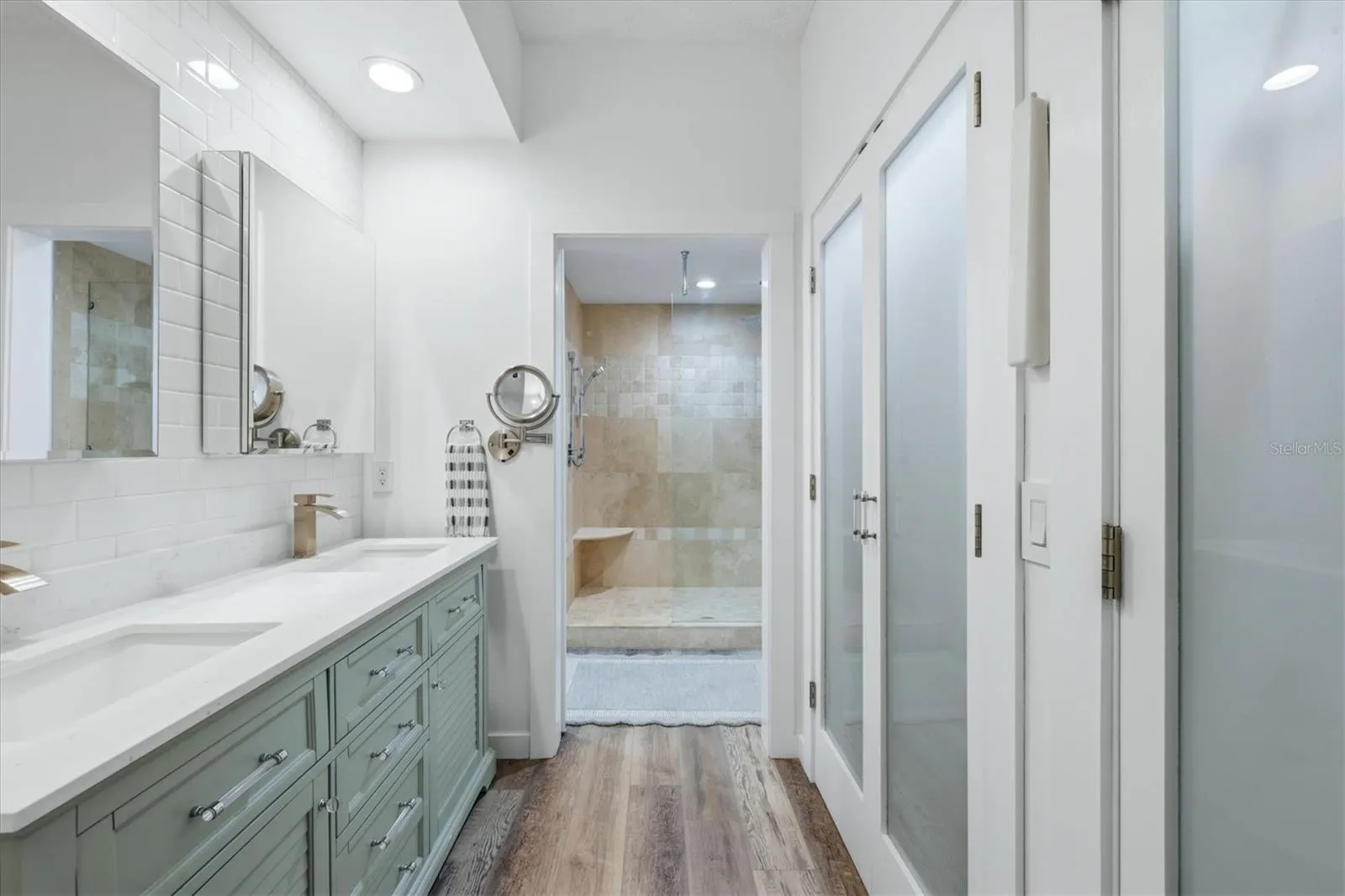 Primary Bathroom with tons of closet space