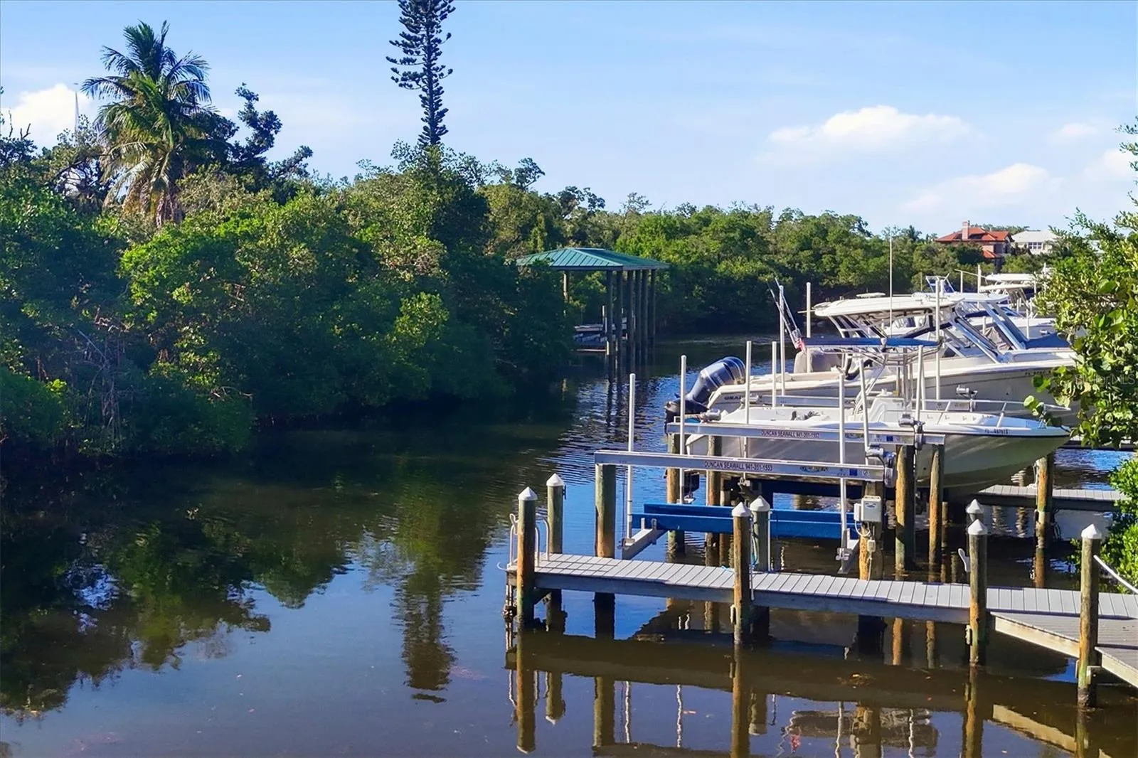 Private and protected deed dock space