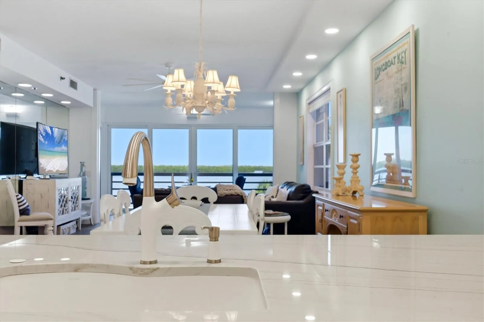 Water view from Kitchen