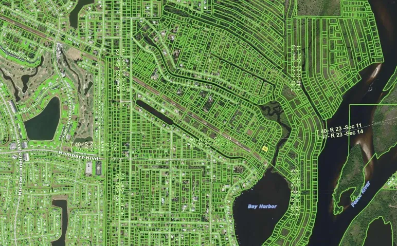 Parcel location map - approximate boundaries; not a survey.