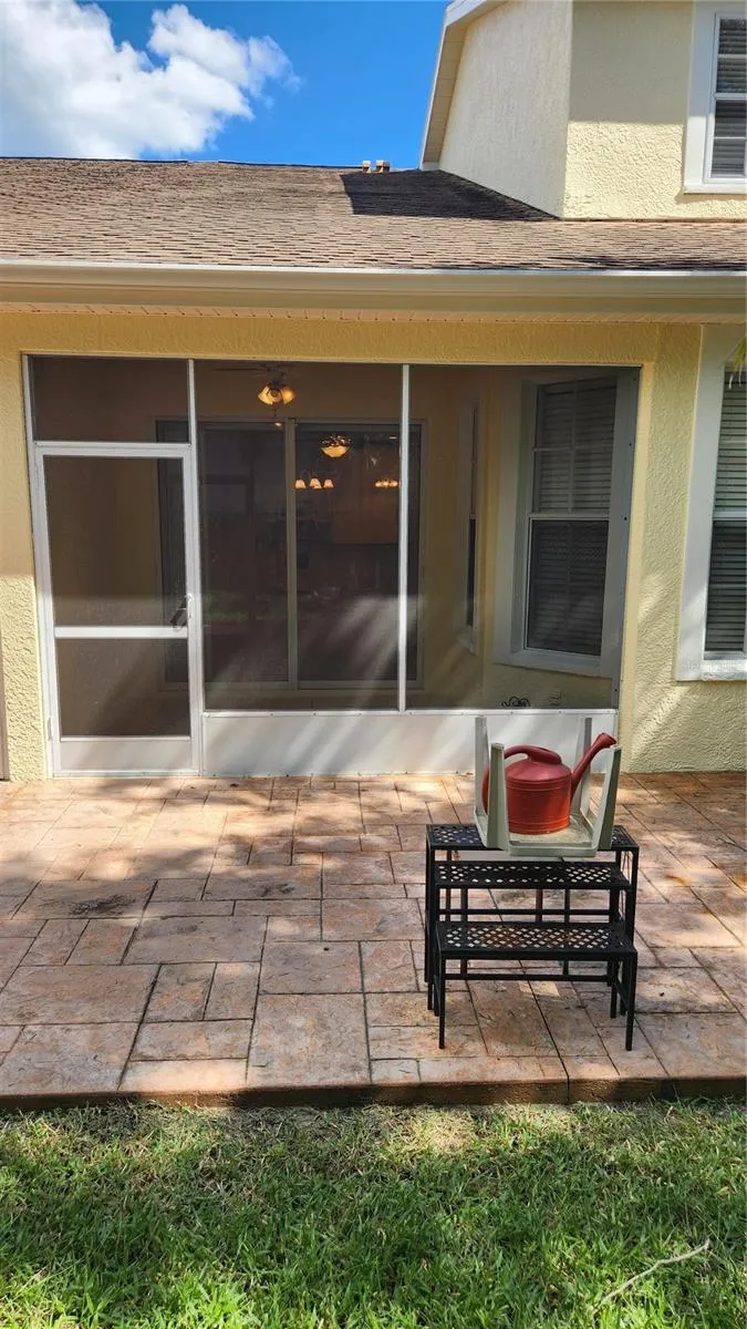 View of rear of unit.