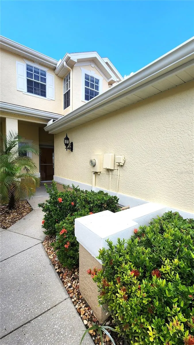 Walkway towards home.