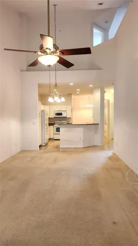 View from Living Room into Kitchen.