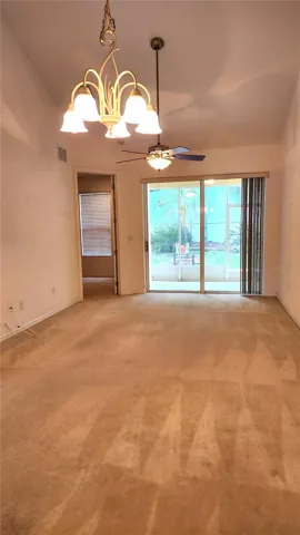 View from the Kitchen towards Patio.
