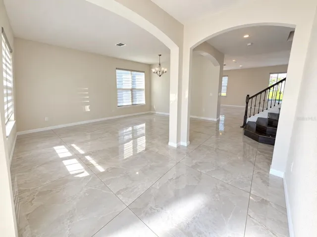 Front Entrance - Dining Room &amp; Formal Living Room