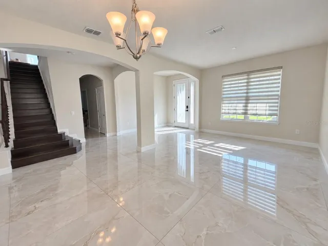 Front Entrance - Dining Room &amp; Formal Living Room