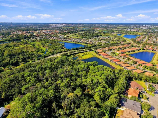 Aerial view from NW corner