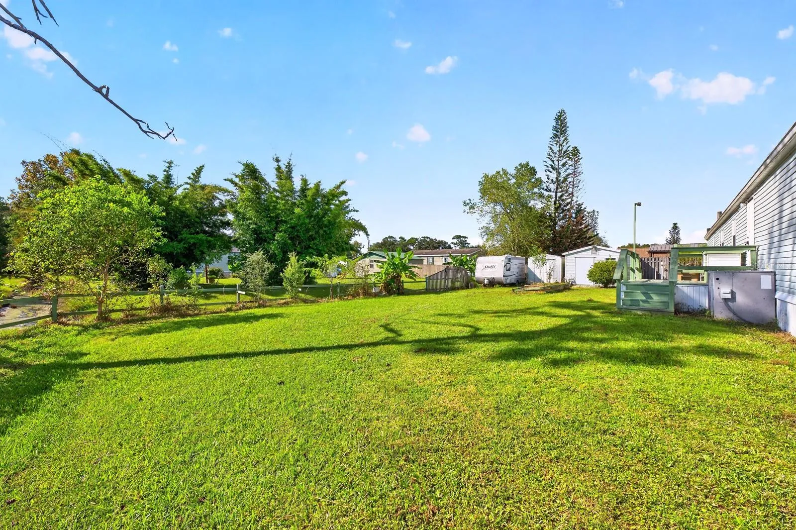 Spacious 1/4 lot at the end of a cul-de-sac.