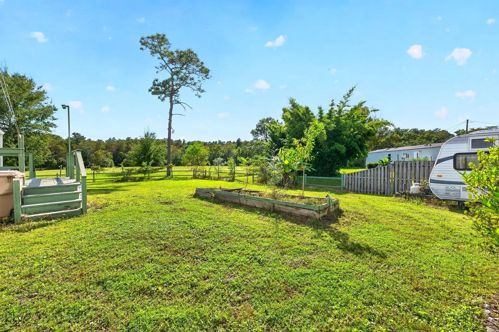 Large Backyard.