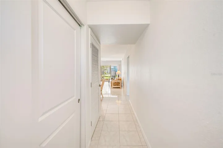 Front Hallway has two closets