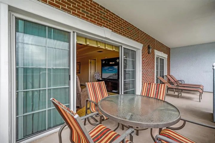 large patio