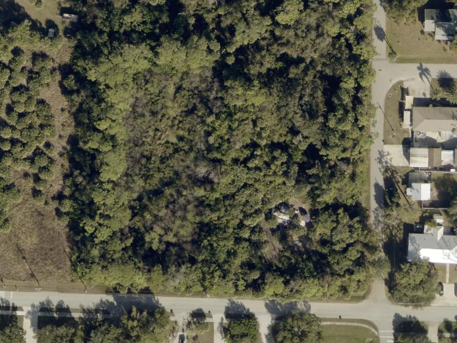 Aerial View of N New York Ave Parcel