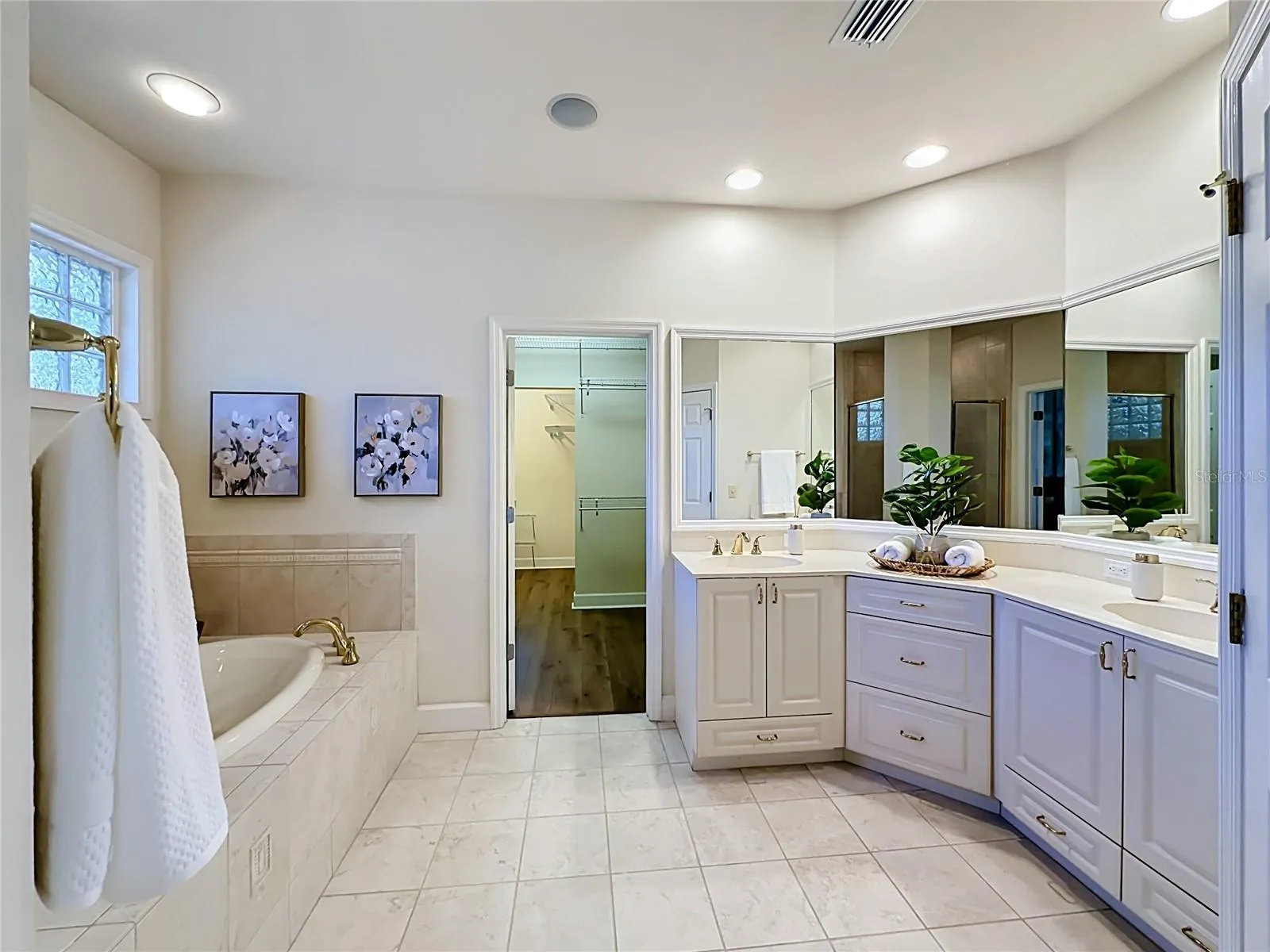Master bathroom