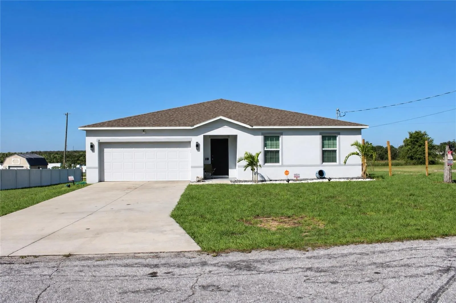 Front exterior view of the home.