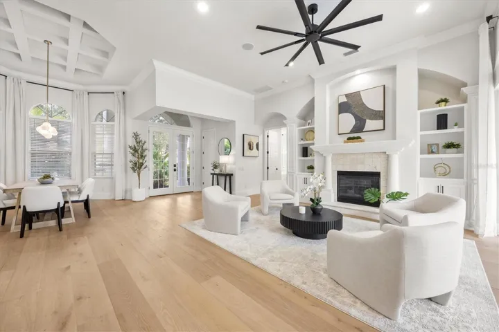 Foyer, Dining Room, Living Room