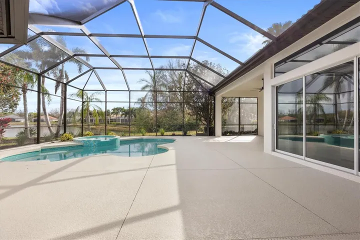 Lanai, Pool and Spa