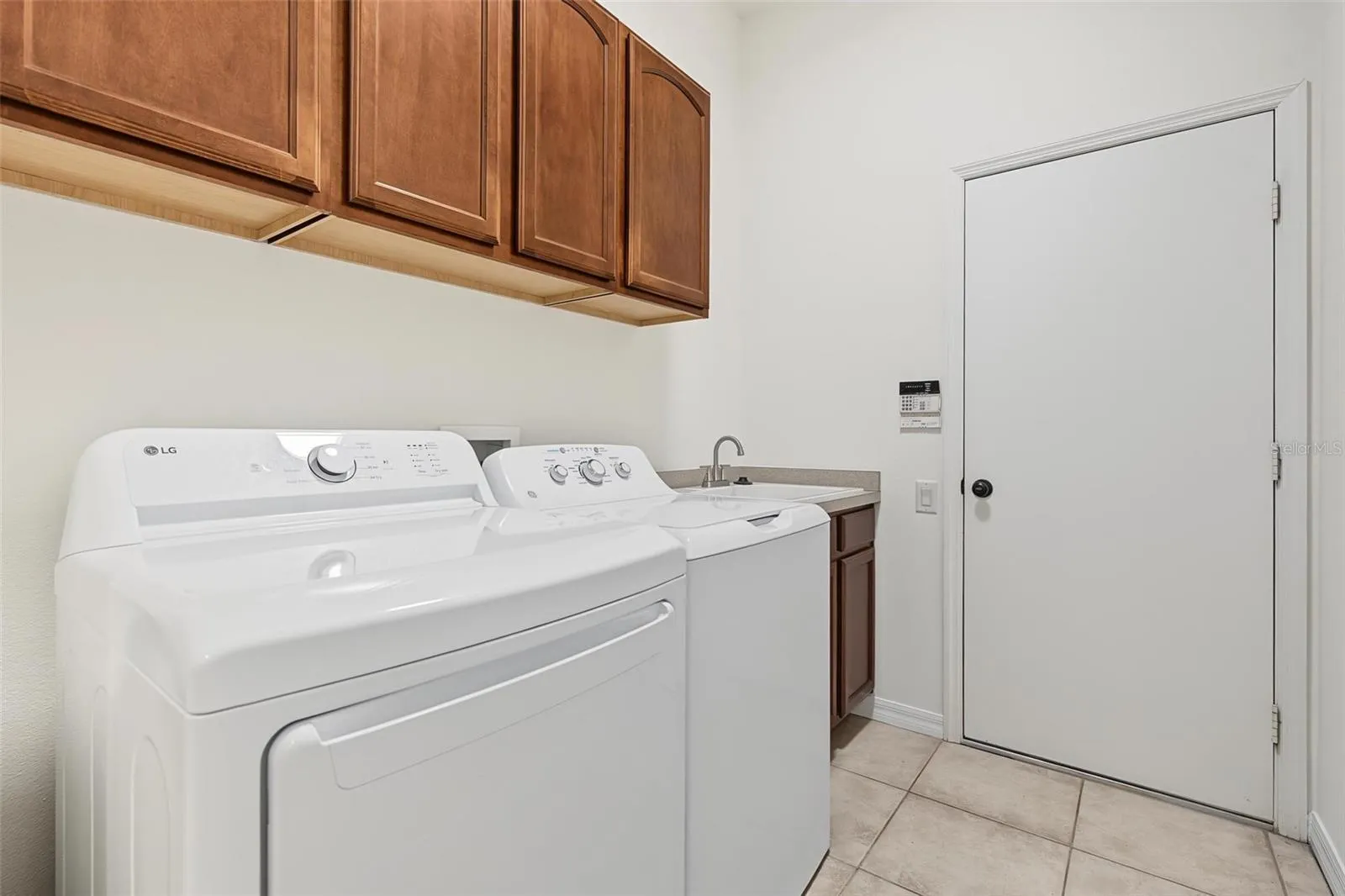 inside laundry room
