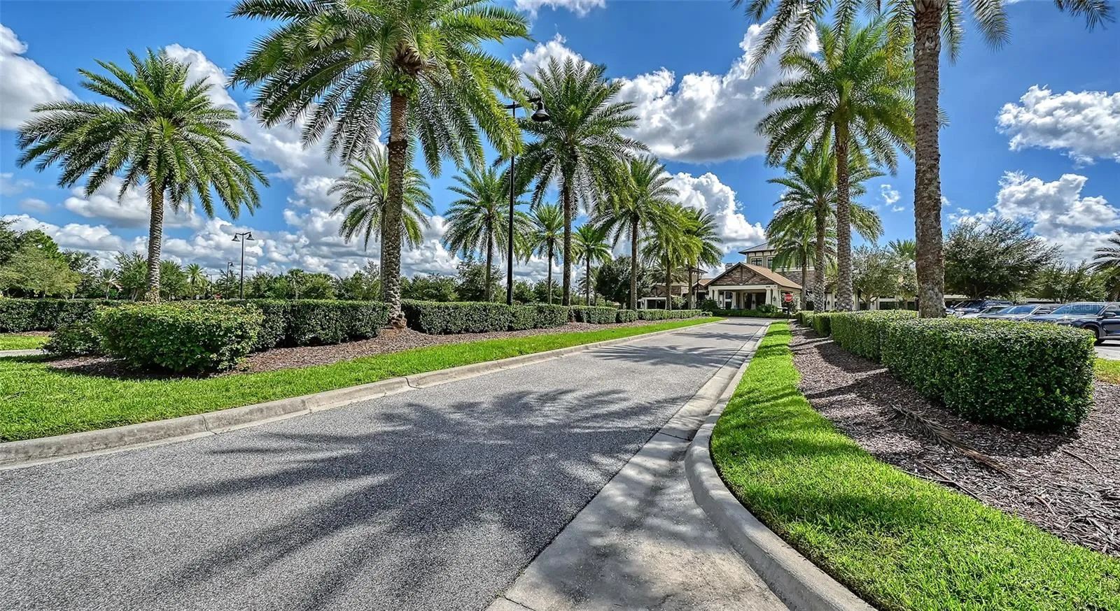 Entrance to the Beautiful Del Webb Club House.