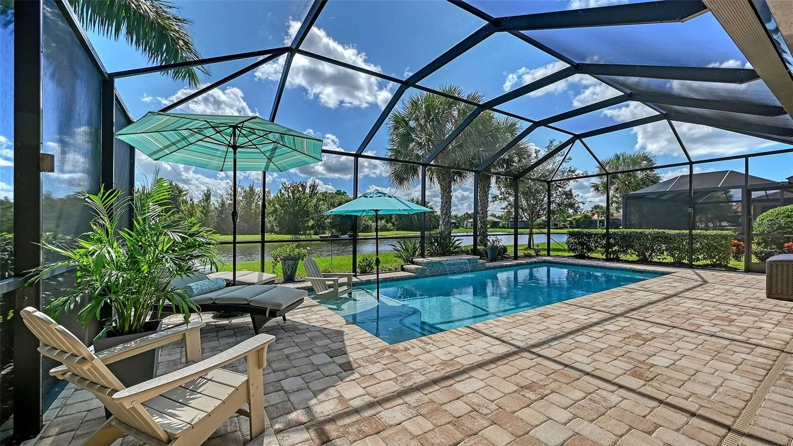 Relax in your private oasis.