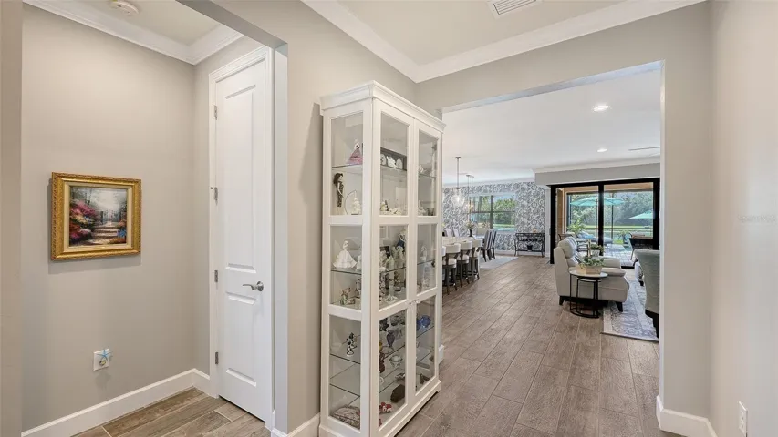 A gracious entrance welcomes you into this exceptional home, setting the tone for the inviting spaces that await within.