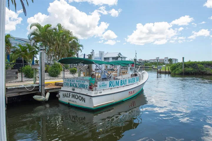 Free Water Taxi to Private Beaches and Rum Bay!