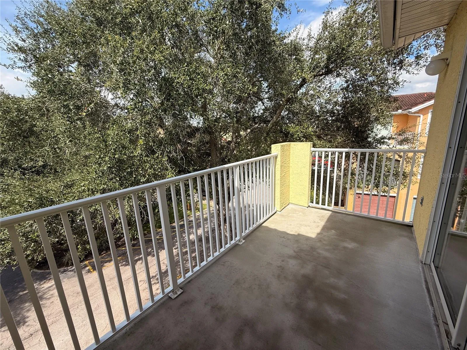 Balcony off Living Room & Dining Room