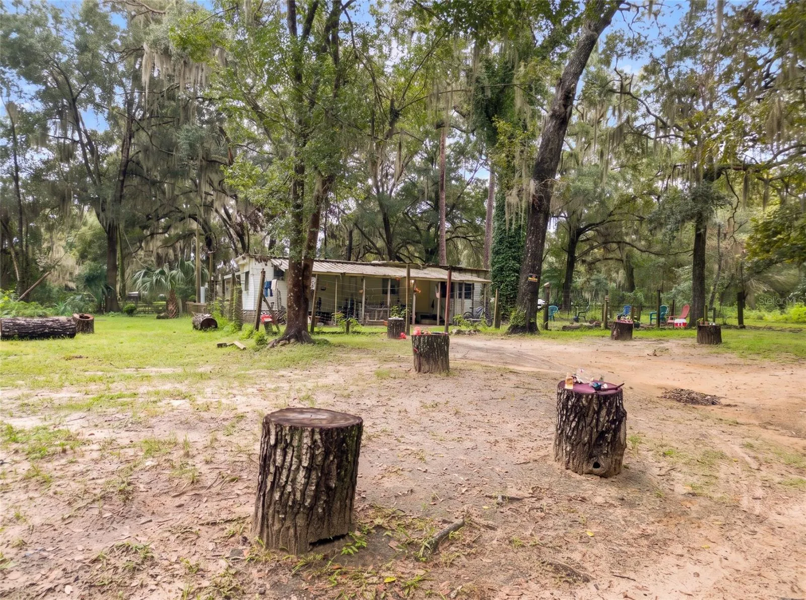 First Trailer from West Entrance