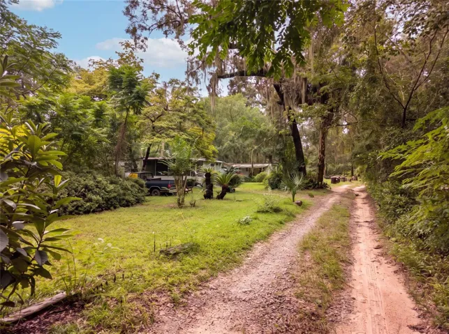 NE Entrance to Property