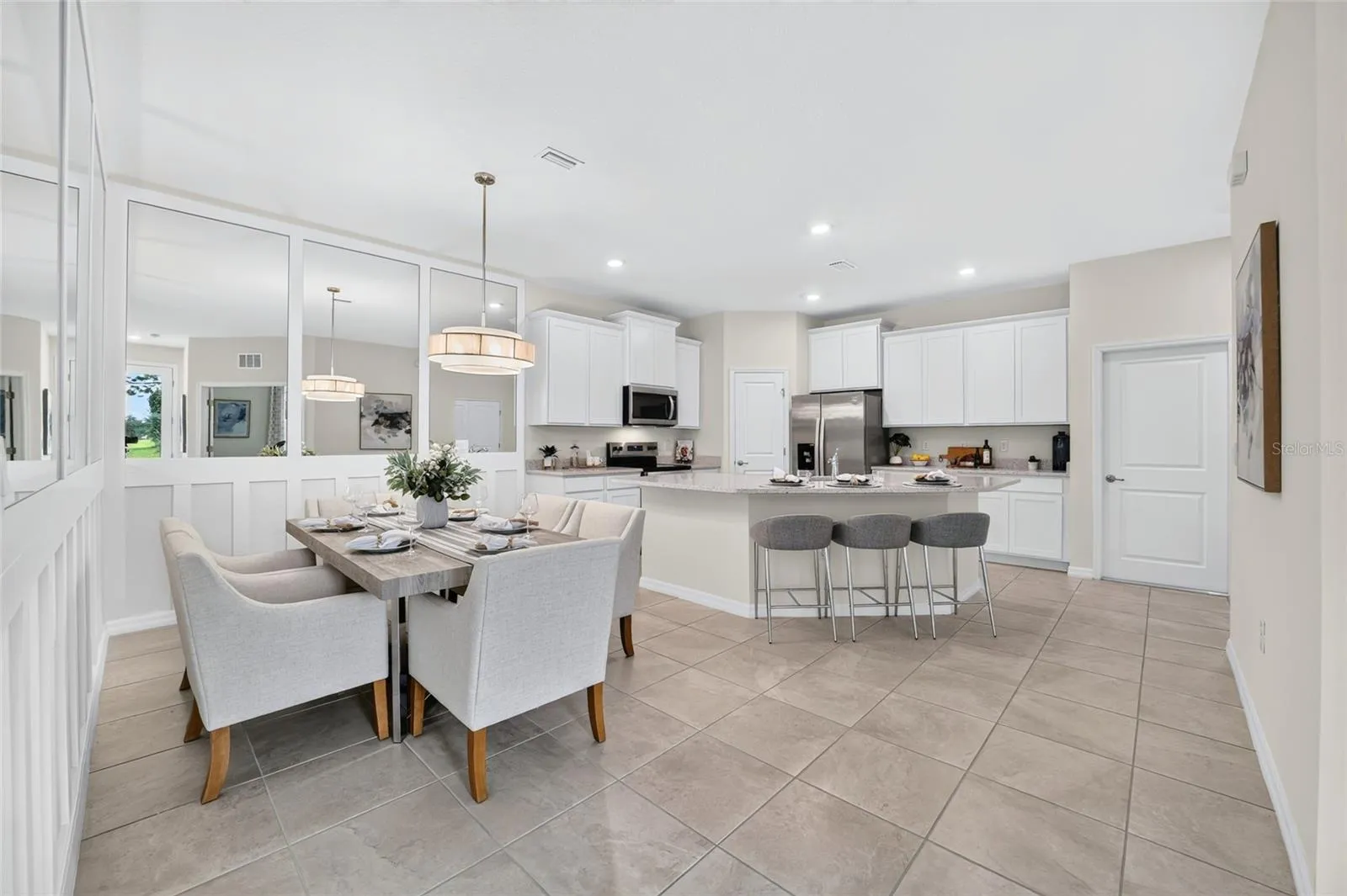 DINING AREA/KITCHEN