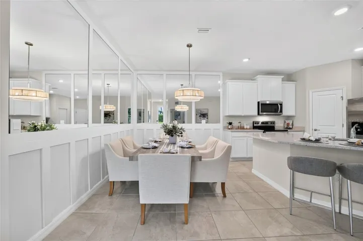 DINING AREA/KITCHEN