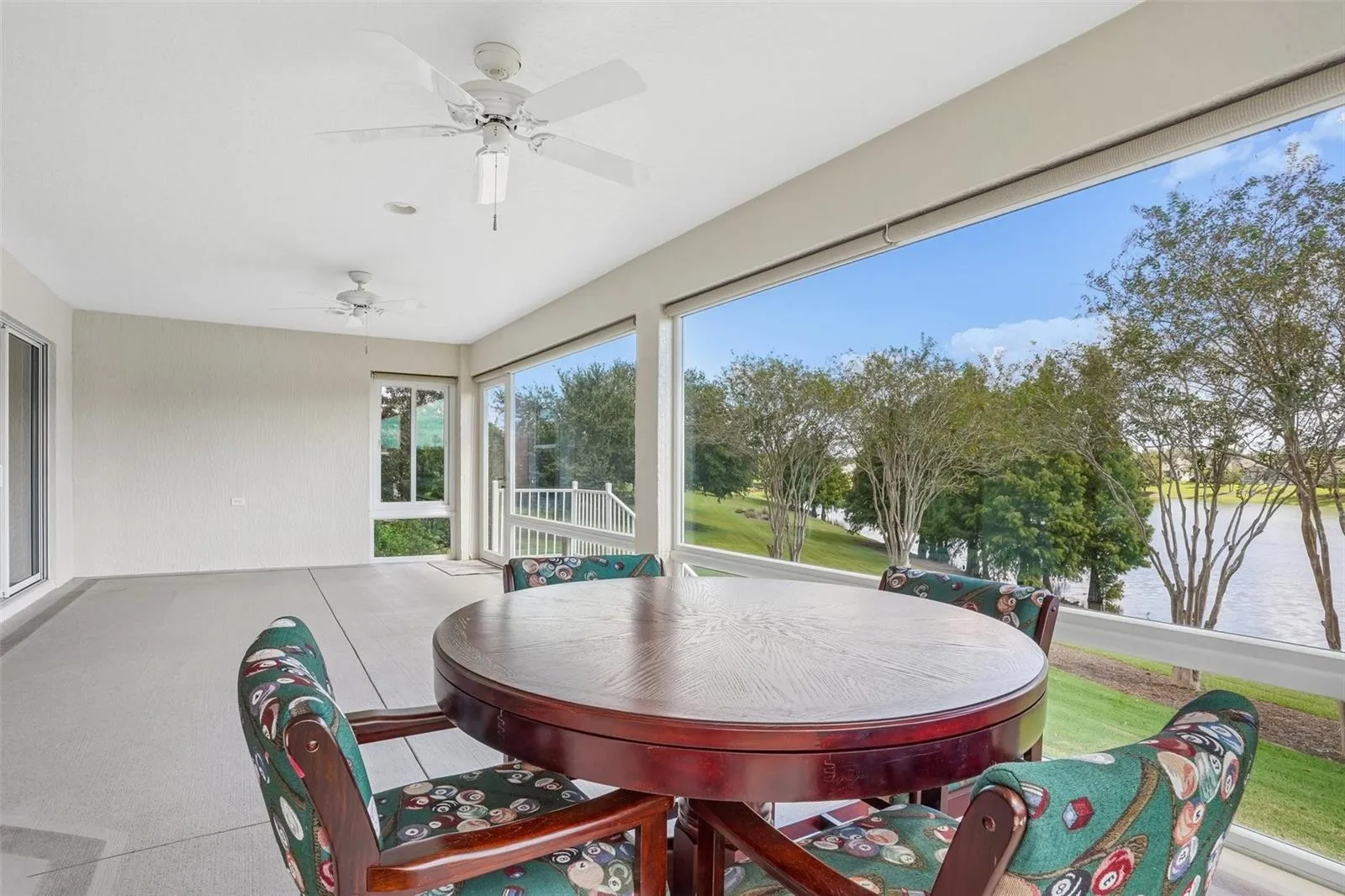 Enclosed Lanai with Panoramic Water View