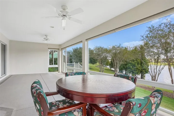Enclosed Lanai with Panoramic Water View