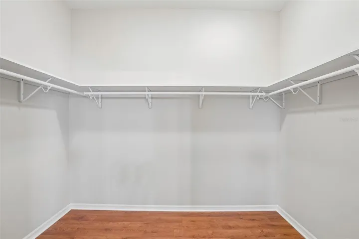 Spacious Walk-In Closet