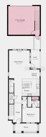 Floor 1 Plan: Additional Highlights include: Wet bar at game room, whole house 8' interior doors, 42" upper kitchen cabinets, quartz counter tops and crown molding package at kitchen.