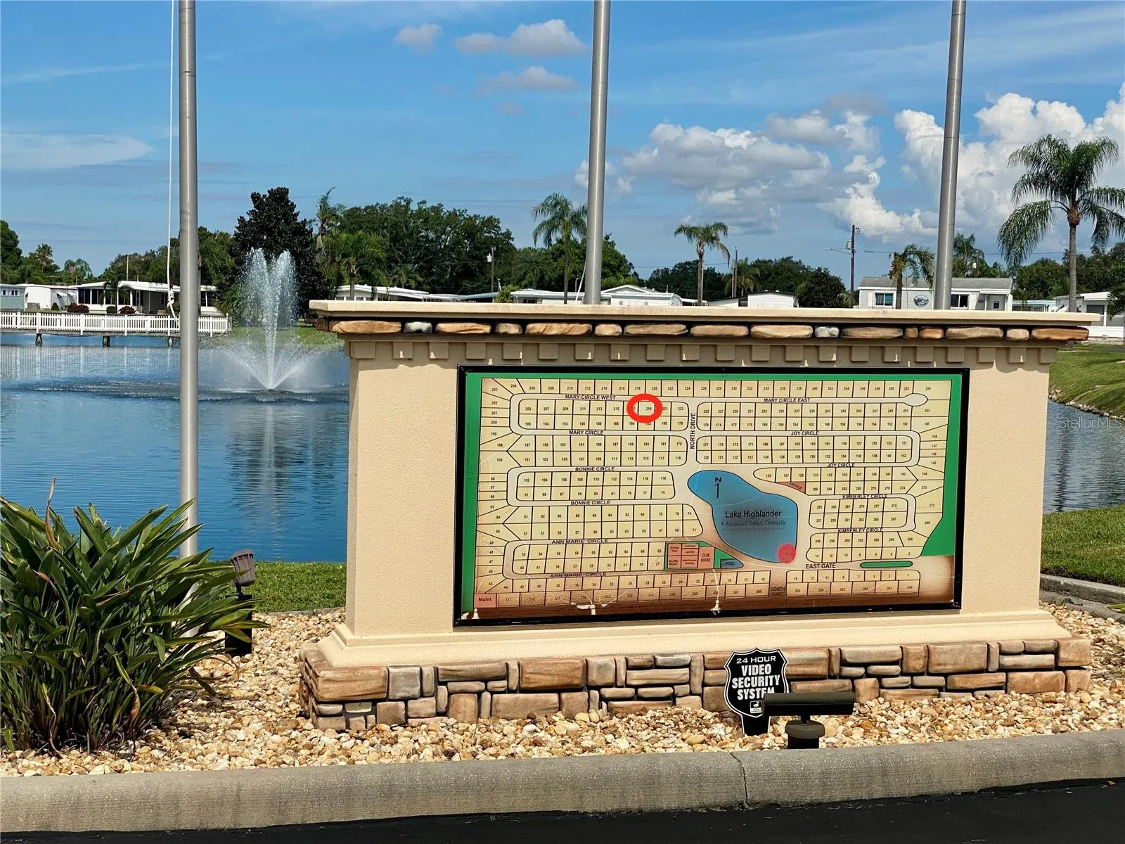 Notice location
