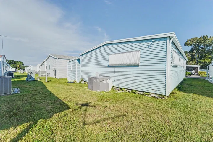 back and side yard