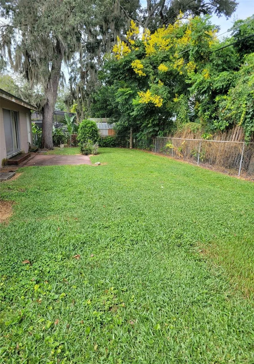 Fenced Back Yard
