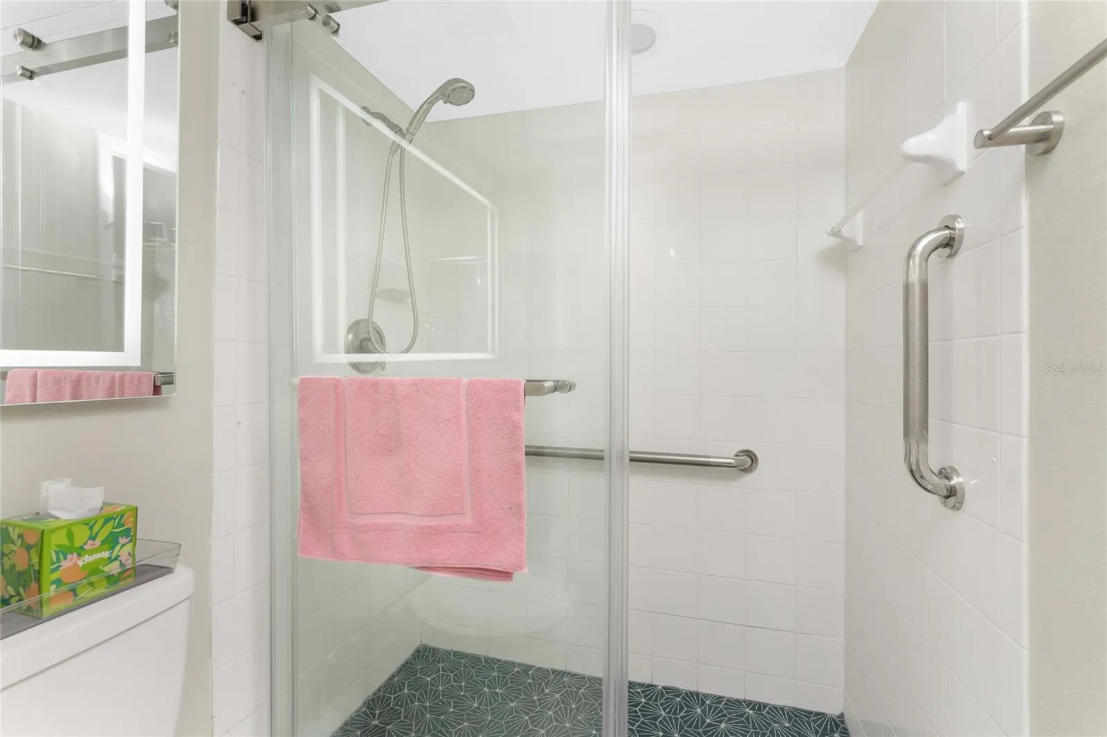 Primary Bath is nicely updated!
