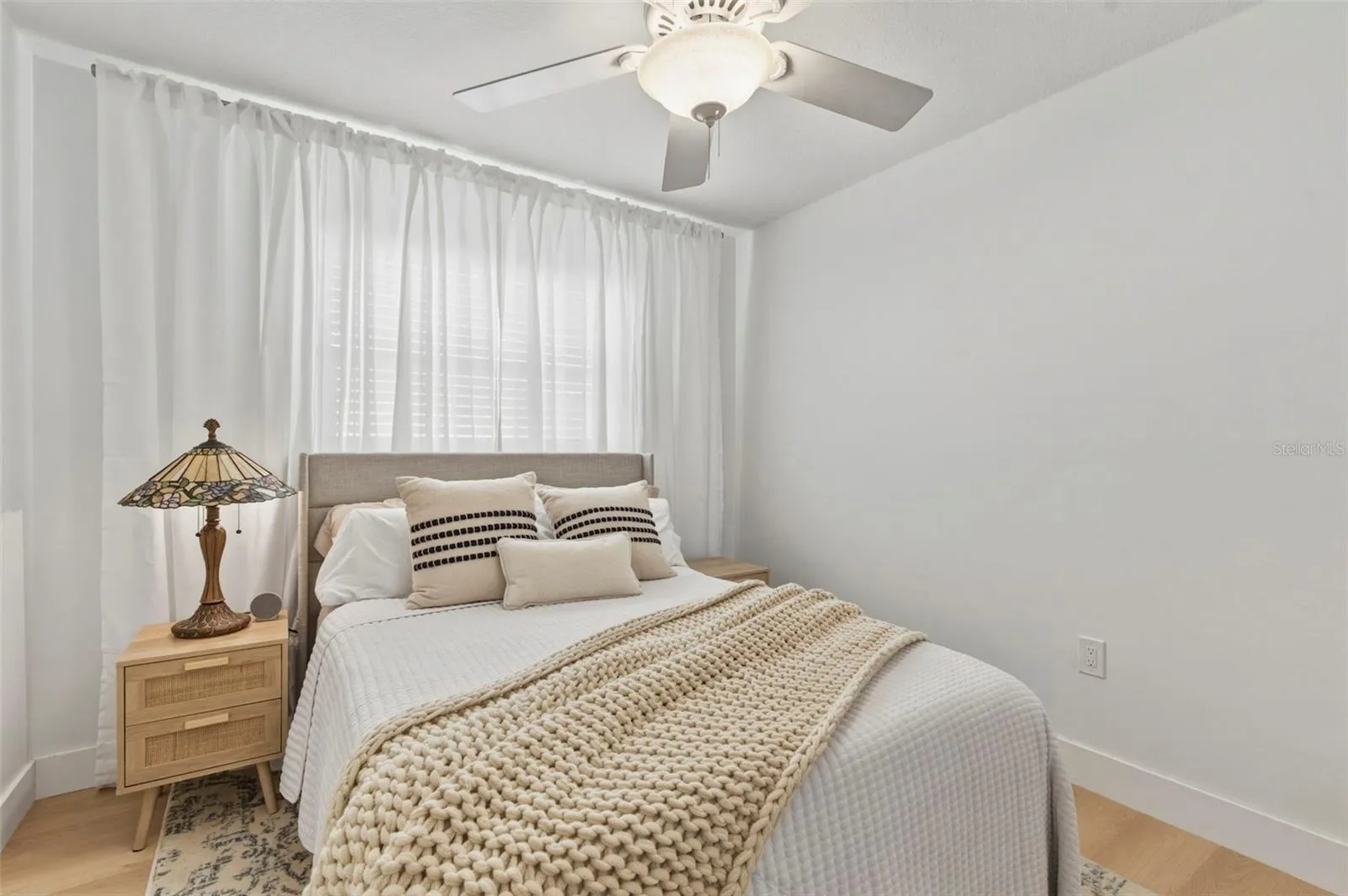 Guest/ second bedroom with large walk-in closet