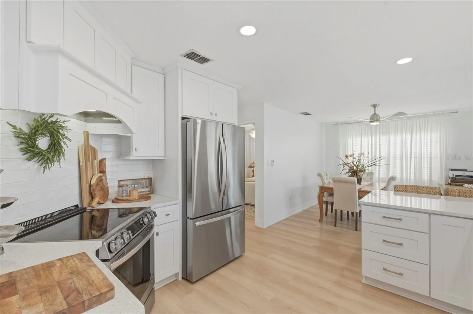 LG stainless steel appliances, 2025 custom cabinets,
