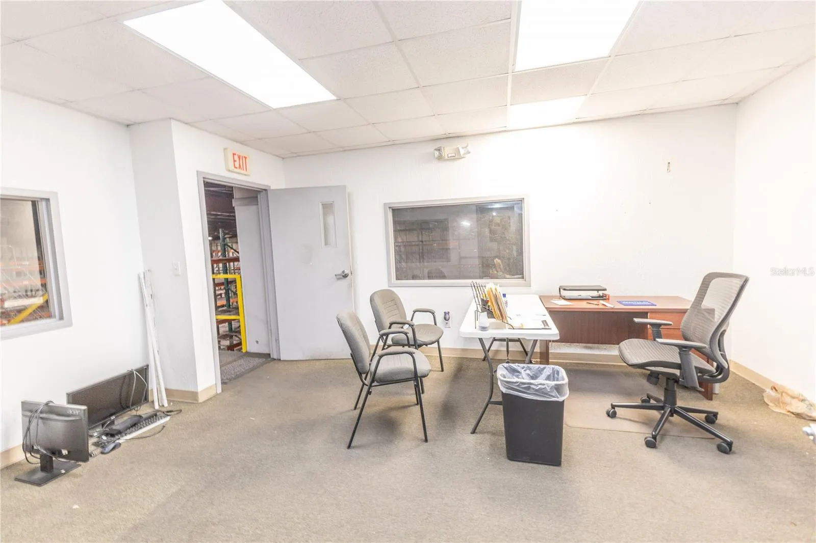 Upstairs office