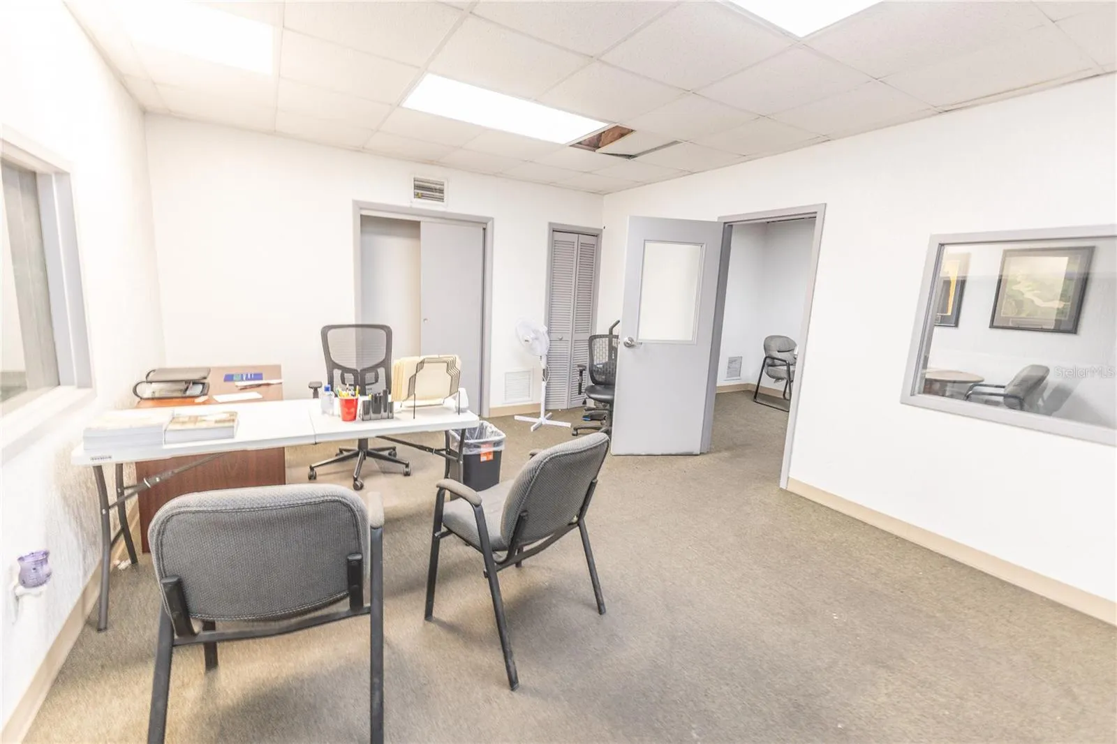 Upstairs office