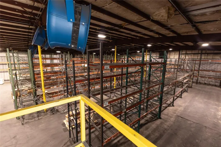 Interior of warehouse