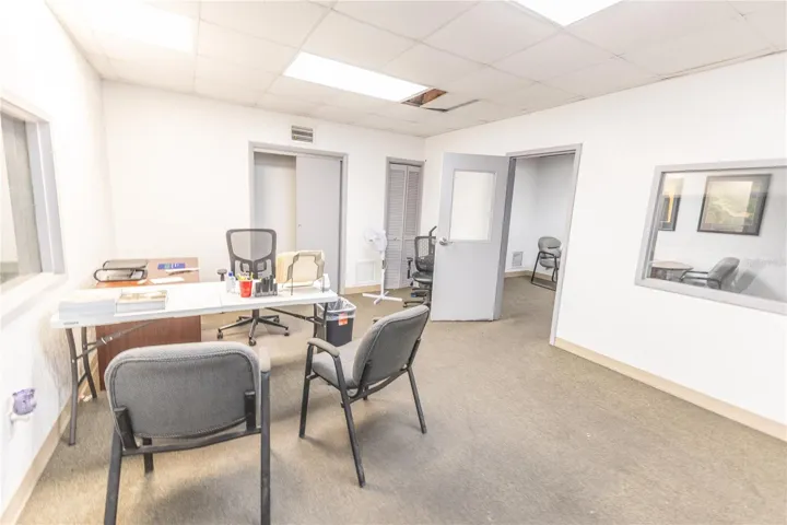 Upstairs office