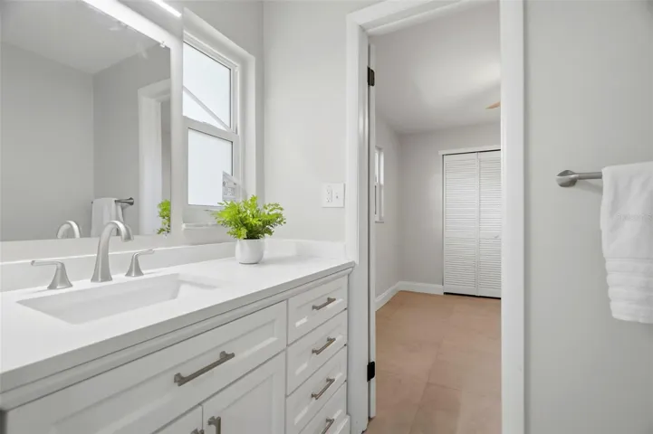 Jack-and-Jill bathroom.