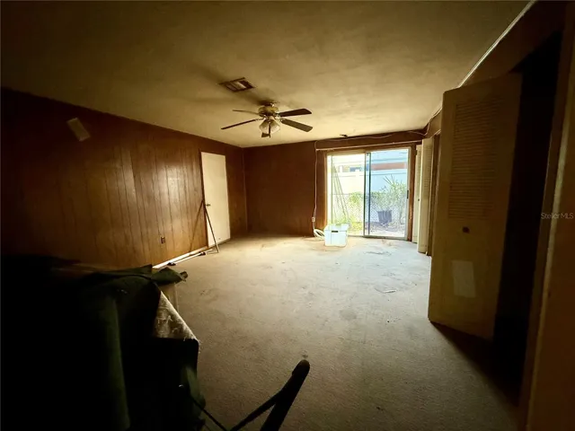 Garage converted to living space