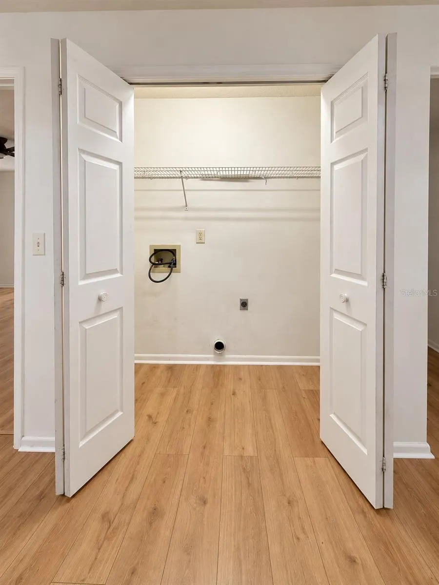 laundry area