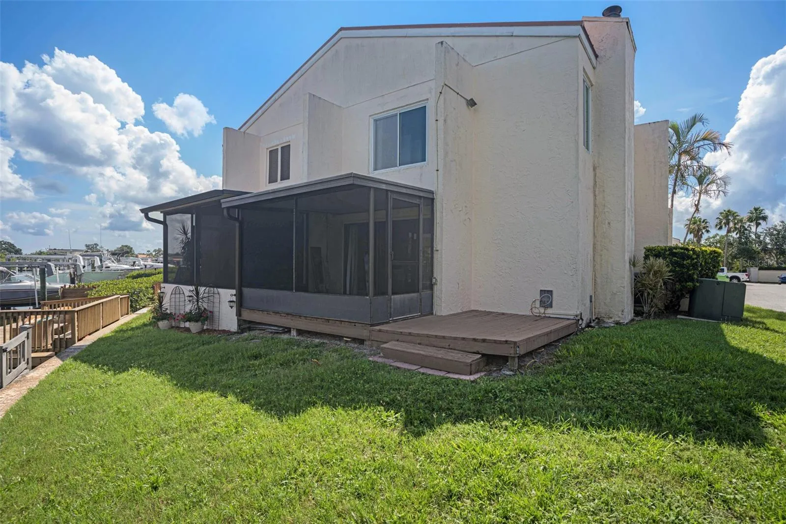 Screen patio and deck