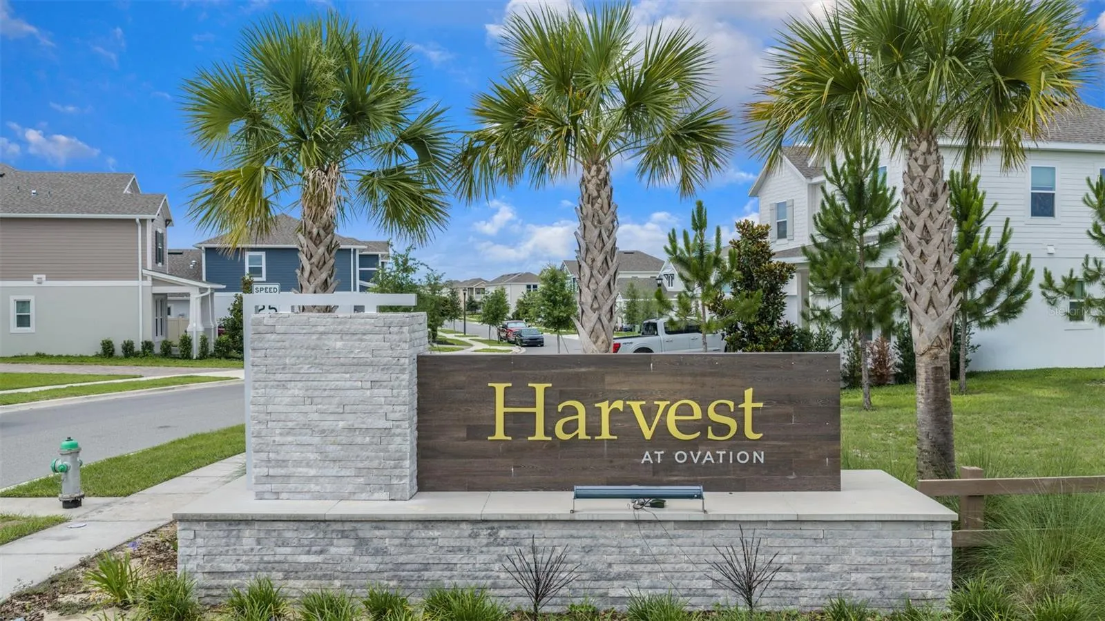 Harvest at Ovation Community Entrance