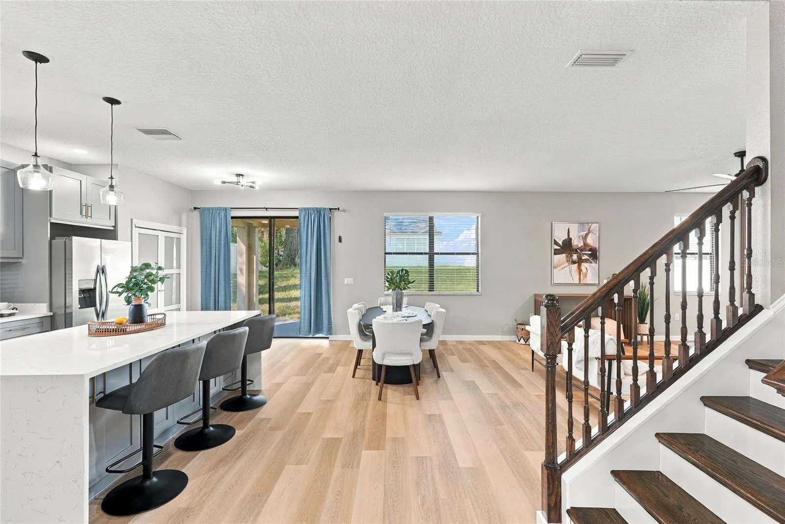 Open Concept Kitchen/Dining/Living